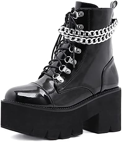 chunky gothic platform boots