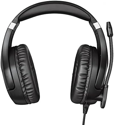 Forze-B Cascos Gaming con Licencia Oficial para PlayStation, Negro