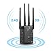VICTONY 1200Mbps Wireless WiFi Repeater with External Antennas WiFi Range Range Extender for 2.4G and 5G primary