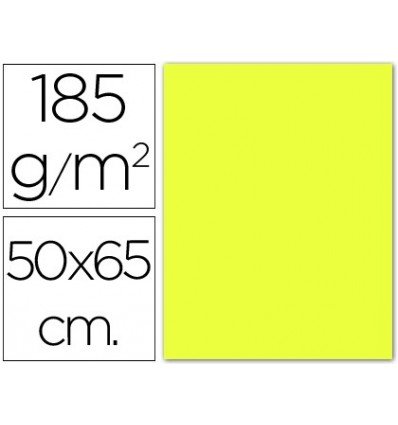 Pack of 25 IRIS Boxes 50 x 65 185 g Lemon Yellow