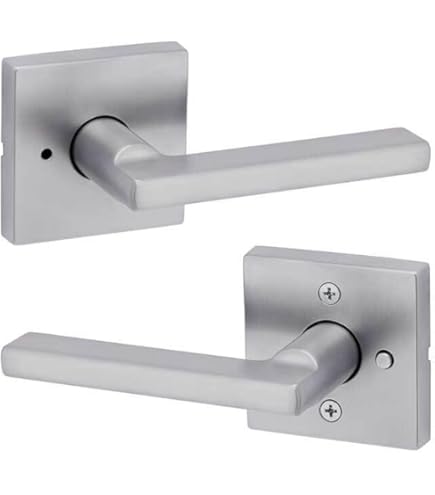 Kwikset 720HFLSQT-26D Halifax Lever with Square Rose Passage Door