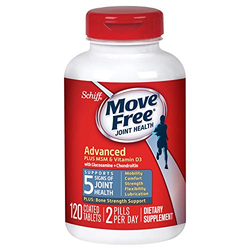 Glucosamine and Chondroitin Plus MSM & D3 Advanced Joint Health Supplement Tablets
