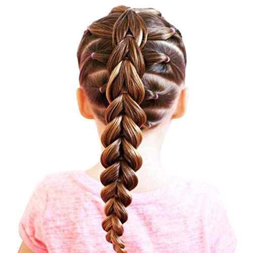 WillingTee 300 Pieces Multicolor Tiny Baby Girls Hair Ties No Crease Hair Bands Ponytail Holder Hair Accessories for Girls Infants Toddlers Kids and Children
