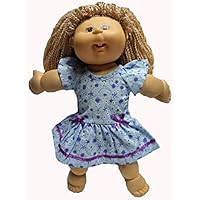 Doll Clothes Super store Versatile Eyelet Dress Fits 18 Inch, 15-16 Baby and Cabbage Patch Kid Dolls