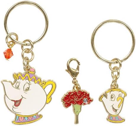 Amazon 美女と野獣 ポット夫人 チップ キーチェーン 東京ディズニーリゾート 母の日 21年 カーレーションのチャーム付き ギフト プレゼント キーホルダー Happy Mother S Day 母の日に贈りものを アニメ 萌えグッズ 通販