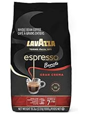 Lavazza Espresso Barista Gran Crema Whole Bean Coffee Blend, Medium Espresso Roast, Oz Bag (Packaging May Vary) Barista Gran Crema - 2.2 LB, 35.2 Ounce