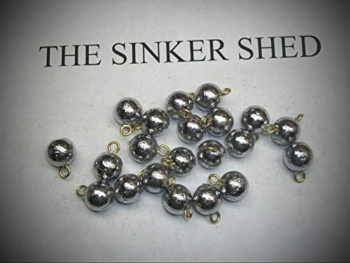 1/2 Oz Cannon Ball Sinkers Lot of 12 Fishing Weights Set Sinker Supplies Gear and Equipment