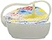 crocs Women's Isabella Graphic W Flip Flop, Oyster/Floral, 8 M US