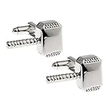 TAILUN Men's Wedding Cufflinks Super Hero Cufflinks (Hammer Thor)