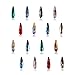 2016 New Fashion Mixed 100pcs Nail Art Long & Flat Back Dorp Rhinestone Crystal Decoration Alloy Rhinestones DIY Nails Art Cosmetic