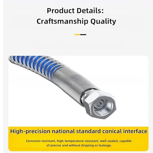Upgraded 50ft Airless Paint Hose for Graco Sprayers - 4300 PSI High photo 6