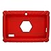 Transwon 7 Inch Tablet Case for Kids, Fits INONI Kids Tablet Android 6.0 7 Inch IPS, TOPELOTEK 7, Tagital 7 T7K, Ainol Q88, Dragon Touch Y88X Plus 7 Inch Kids Tablet - Red