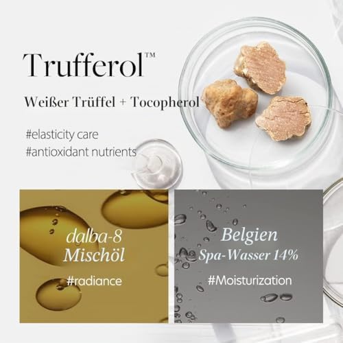 Reinigungscreme mit italienischem weißem Trüffelrücklauföl, vegane Hautpflege, einfache Reinigung in einem Schritt für Talg und Make-up-Entfernung