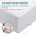 Vekkia Mattress Pad Cover with Deep Pocket (8