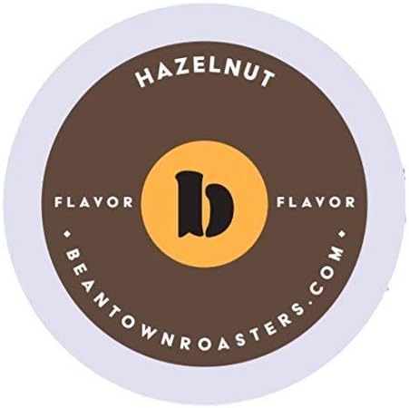 50 Hazelnut k cups, Beantown Roasters, Coffee for Keurig K-cup Brewers