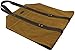 Canvas Firewood Log Carrier Bag, Waxed Durable Wood Tote of Fireplace Stove Accessories, Extra Large Hay Hauling with Handles for Outdoor Camping-Rust