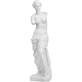 Norrclp 11.5in Greek Statue of Venus, Classic Roman Bust Greek Mythology Sculpture for Home Decor