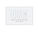 Franklin Brass 64932 Concave Single Toggle Switch Wall Plate / Switch Plate / Cover, Satin Nickel