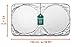 Car Windshield Sun Shade, Sun Visor Protector Car Shade, Car Window Universal Car Sunshade