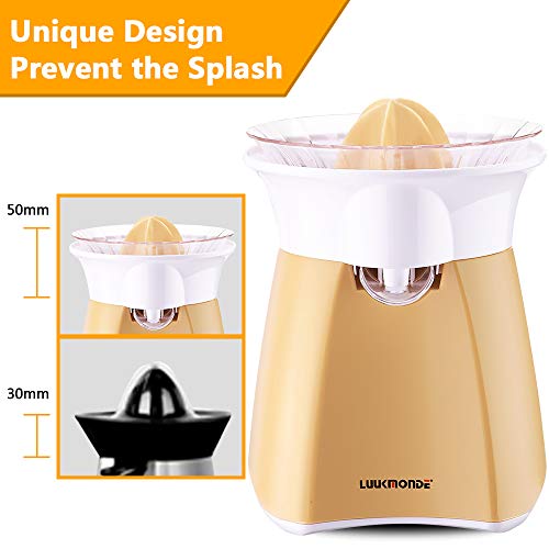 Electric Citrus Juicer with automatic flowing spout Orange squeezer