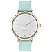 WRISTOLOGY Olivia - 6 Options - Womens Watch Crystal Gold Boyfriend Ladies Mint Blue Leather Strap Band