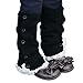 FEITONG Baby Kids Toddlers Girls Crochet Knitted Lace Boot Cuffs Toppers Leg Warmer Socks