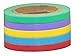 Washi Tape by L'artisant - THIN Premium Quality Set of 5 Colorful Rolls.(Rainbow)