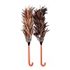 XKMY Stofborstel 1 Stks 45 cm Anti-statische Veer Plastic Verslaafd Handvat Bont Borstel Stofzuiger Stofzuiger Tool