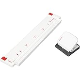 The Curl Gauge Punch A4/30 Holes: B5/26 Holes, Number of Drills: 5 Sheets GP-2630-W (White)