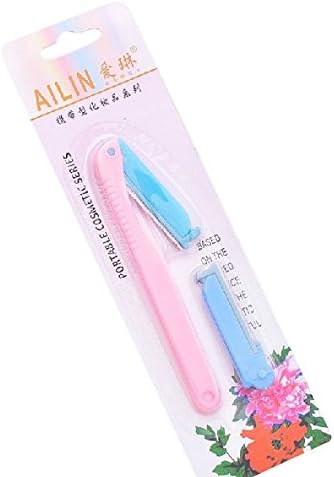 Daily Home Eyebrow and Face Hair Removal Safety Razors Trimmer Shaper Shaver Cosmetics with A Free Eyebrow replace