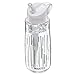 Brita Hard Sided Water Filter Bottle, 34-Ounce, Clear