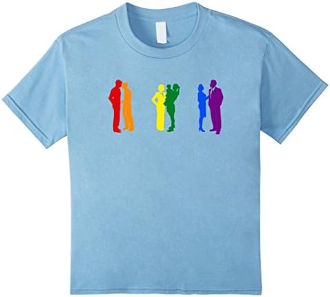 Kids Supreme LGBT Love Awareness T-shirt, National Pride March Sh 6 Baby Blue