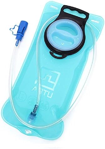 Tutent Hydration Bladder Water Reservoir Pack for 2 liter 2L 70oz Backpack System FDA Approved,BPA Free,Taste Free,Large Opening,Quick Release Insulated Tube with Shutoff Valve