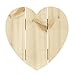 Walnut Hollow Rustic Heart, 14-3/4 by 14-3/4 by 21/32-Inch