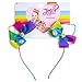 Jojo Siwa Cat Ears Rainbow Hair Bow Headband