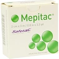 Mepitac 2 x 300 cm or (2cm x 3 m) Roll Non-Sterile by Mlnlycke Health Care GmbH