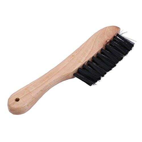 Flymall 9 Inch Wooden Billiards Brush and Rail Brush Set - Thumbnail 3