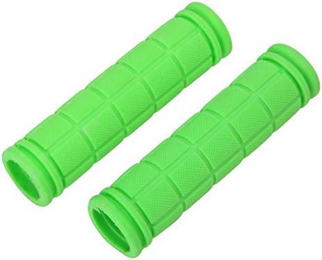 SCASTOE 1 Pair Cycling Bike Bicycle MTB Fixie Lock-on Fixed Gear Handlebar Grips New (Green)