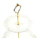 Juvale 3-Tier Ceramic Dessert Cupcake Fruit Serving Stand Tower