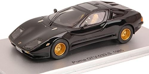 KESS MODEL KS43016000 PUMA GTV 033 1985 +ALFA ROMEO ENGINE BLACK 1:43 DIE CAST