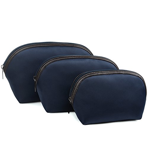 Cosmetic Bag Zmsnow Set Of Nylon Water Resistant Beauty