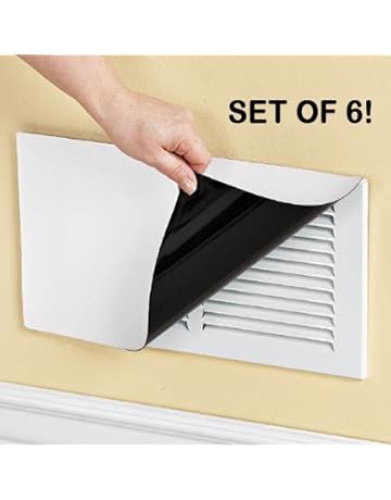2 4 Pack Air Vent Heat Cold Deflector Wall Floor Register Vent