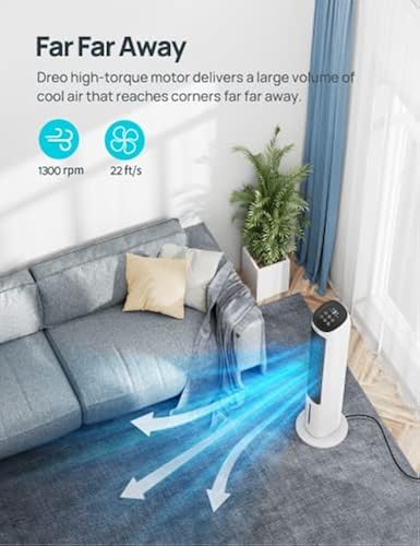 Dreo Evaporative Air Cooler, 40” Cooling Fan with 80° Oscillating,  Humidifying, Removable Water Tank, Filter, Ice Packs, Remote Control, 3  Speeds, 7H Timer, Personal Swamp Cooler, White, DR-HEC001 in Saudi Arabia |  Whizz Portable