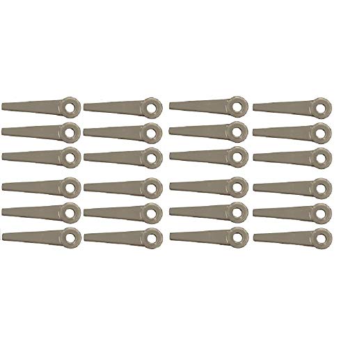 4 Inch Poly Cut Trimmer Blades Replaces Stihl Husqvarna (24) Pack 4111-007-1001