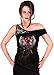 Spiral - Womens - HANDS OF SORROW - Adj Shoulder Lace Top Black - L