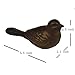 Echolife Adorable Metal Bird Door Stopper Cast Iron Door Stop Decorative for Home Office (Cast Iron Bird)
