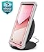 i-Blason Case for Galaxy S9 2018 Release, Ares Full-body Rugged Clear Bumper Case with Built-in Screen Protector (Pink)