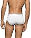 Calvin Klein Men's Underwear Microfiber Stretch 3 Pack Brief, White, Medium