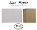 Traveler Notebook refill(Set Of 5), 320 Pages per insert.100gsm Thick Travel notebook Possport size insert (5.3