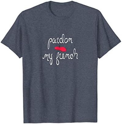 Pardon My French t-shirt with Red Beret